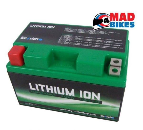 YTZ10S LITHIUM ION LIGHT WEIGHT MOTORCYCLE BATTERY | eBay